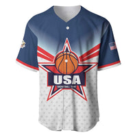 Custom USA Basketball Team Baseball Jersey Shine Like Stars