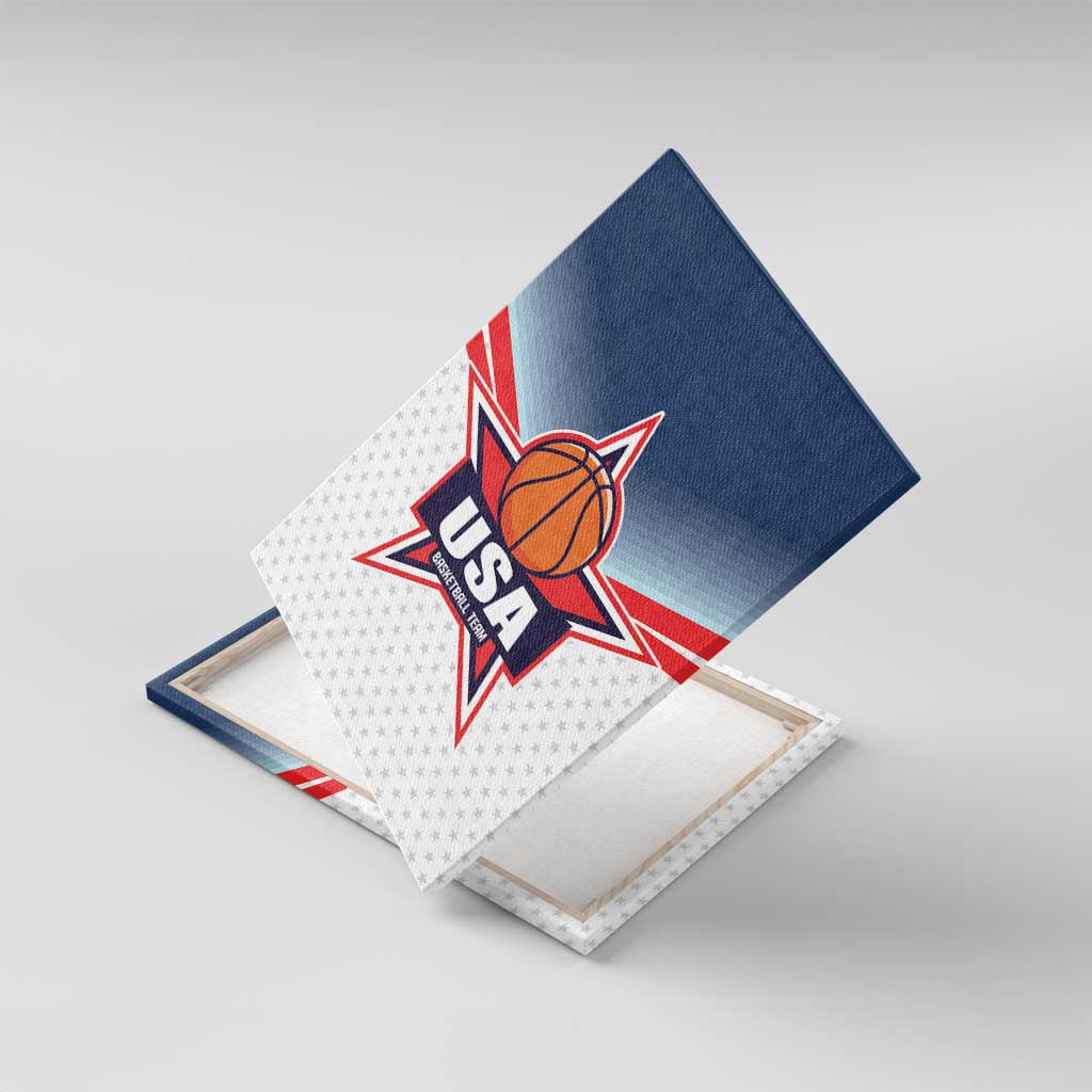 USA Basketball Team Canvas Wall Art Shine Like Stars