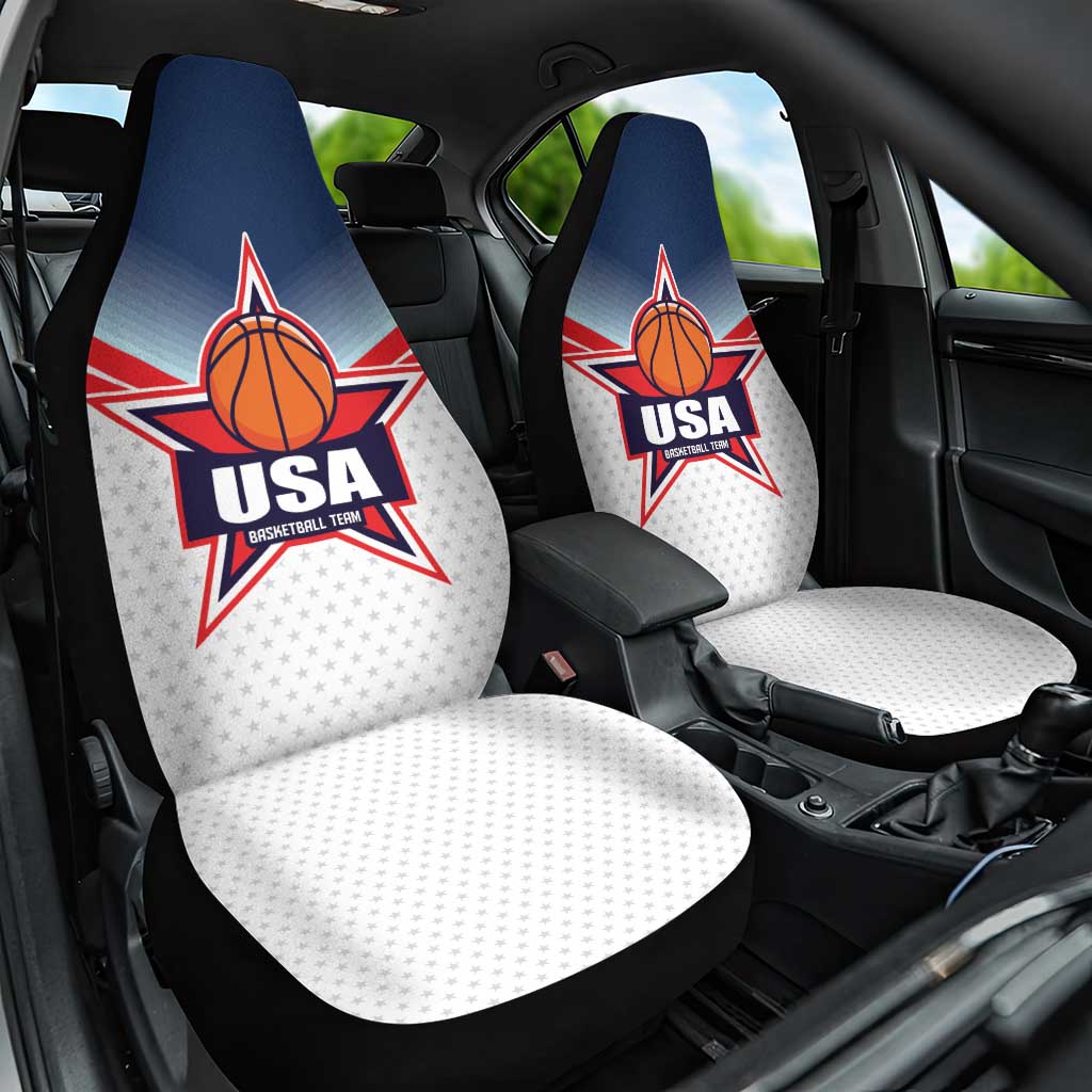 USA Basketball Team Car Seat Cover Shine Like Stars