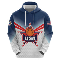 Custom USA Basketball Team Hoodie Shine Like Stars