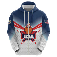 Custom USA Basketball Team Hoodie Shine Like Stars