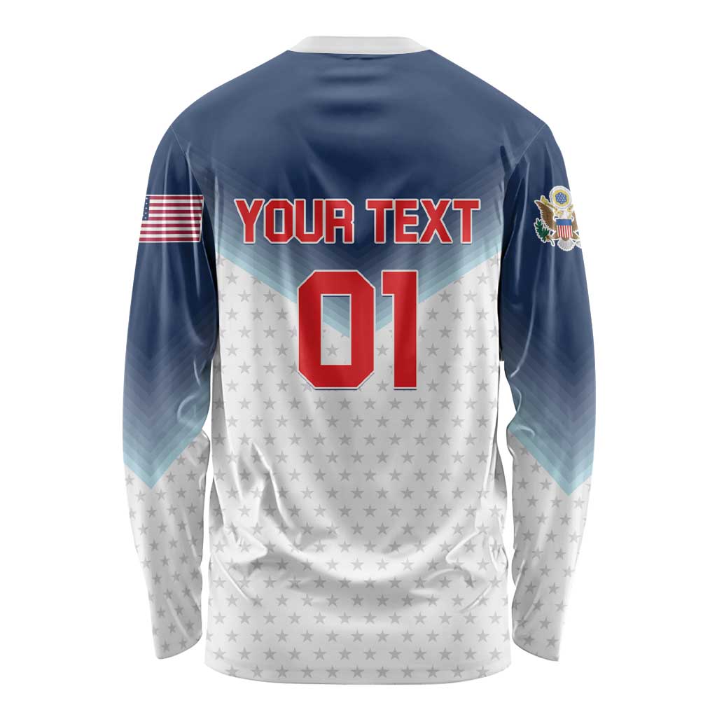 Custom USA Basketball Team Long Sleeve Shirt Shine Like Stars