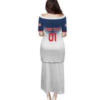 Custom USA Basketball Team Puletasi Shine Like Stars