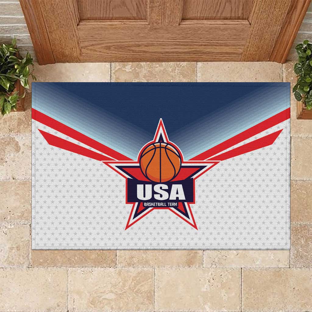 USA Basketball Team Rubber Doormat Shine Like Stars