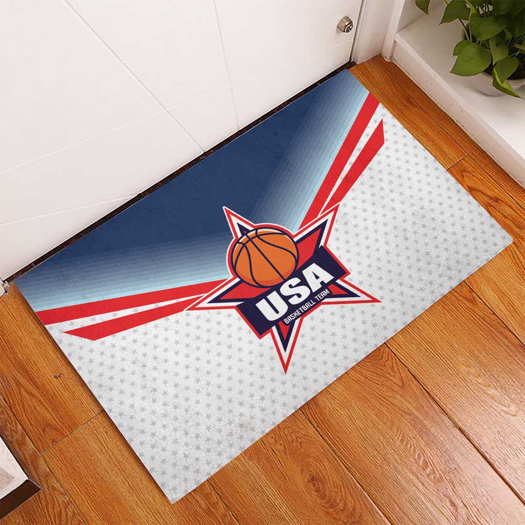 USA Basketball Team Rubber Doormat Shine Like Stars