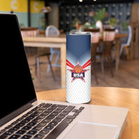 Custom USA Basketball Team Skinny Tumbler Shine Like Stars