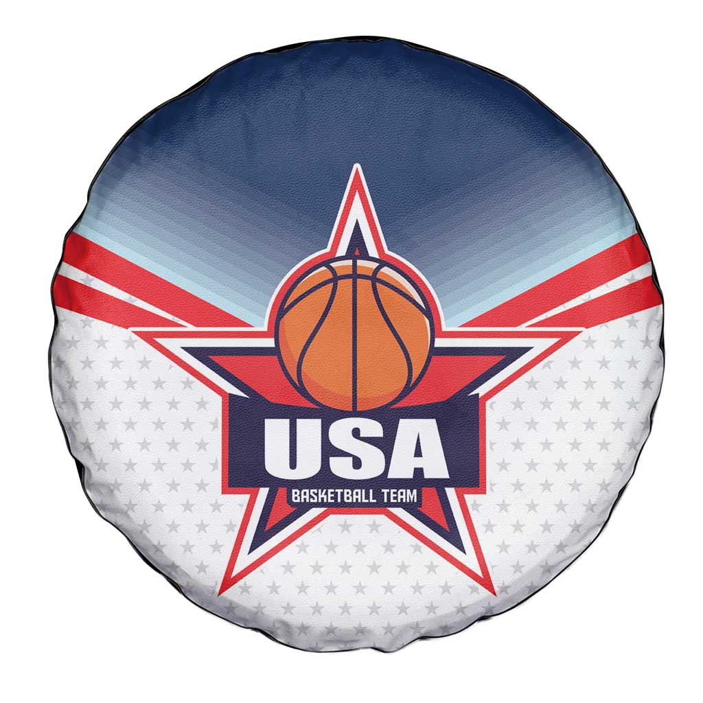 USA Basketball Team Spare Tire Cover Shine Like Stars