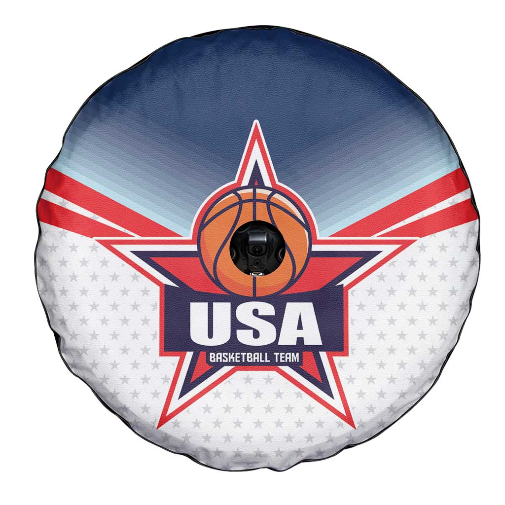 USA Basketball Team Spare Tire Cover Shine Like Stars