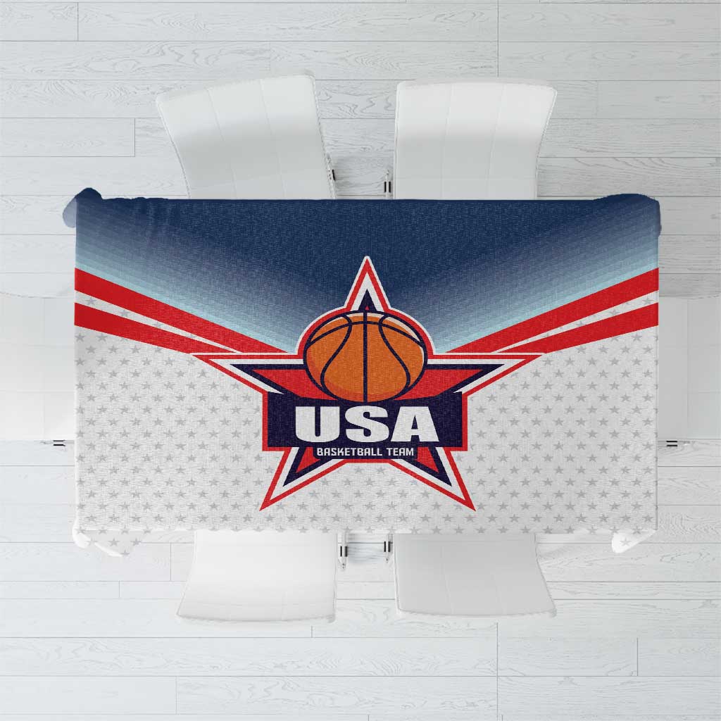 USA Basketball Team Tablecloth Shine Like Stars