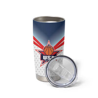 Custom USA Basketball Team Tumbler Cup Shine Like Stars