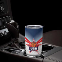 Custom USA Basketball Team Tumbler Cup Shine Like Stars