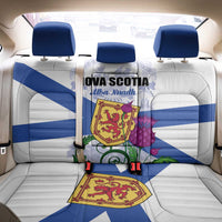 Canada Nova Scotia Province Back Car Seat Cover One Defends and The Other Conquers