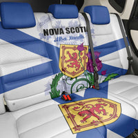 Canada Nova Scotia Province Back Car Seat Cover One Defends and The Other Conquers