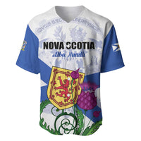 Personalized Canada Nova Scotia Province Baseball Jersey One Defends and The Other Conquers