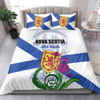 Canada Nova Scotia Province Bedding Set One Defends and The Other Conquers