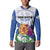 Personalized Canada Nova Scotia Province Button Sweatshirt One Defends and The Other Conquers