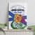 Canada Nova Scotia Province Canvas Wall Art One Defends and The Other Conquers