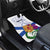 Canada Nova Scotia Province Car Mats One Defends and The Other Conquers