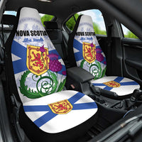 Canada Nova Scotia Province Car Seat Cover One Defends and The Other Conquers