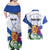 Personalized Canada Nova Scotia Province Couples Matching Off Shoulder Maxi Dress and Hawaiian Shirt One Defends and The Other Conquers