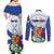 Personalized Canada Nova Scotia Province Couples Matching Off Shoulder Maxi Dress and Long Sleeve Button Shirt One Defends and The Other Conquers