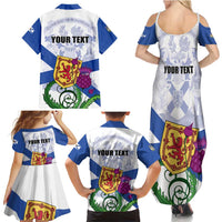 Personalized Canada Nova Scotia Province Family Matching Summer Maxi Dress and Hawaiian Shirt One Defends and The Other Conquers