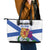 Canada Nova Scotia Province Leather Tote Bag One Defends and The Other Conquers