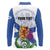 Personalized Canada Nova Scotia Province Long Sleeve Polo Shirt One Defends and The Other Conquers