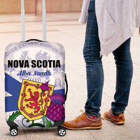 Canada Nova Scotia Province Luggage Cover One Defends and The Other Conquers