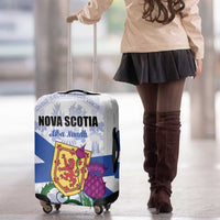 Canada Nova Scotia Province Luggage Cover One Defends and The Other Conquers