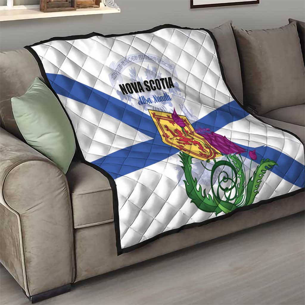 Canada Nova Scotia Province Quilt One Defends and The Other Conquers