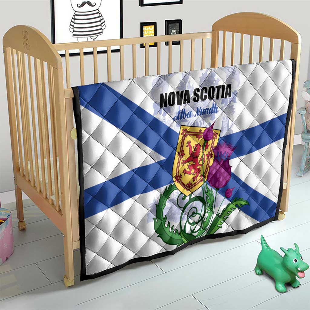 Canada Nova Scotia Province Quilt One Defends and The Other Conquers