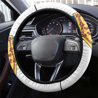 Canada Nova Scotia Province Steering Wheel Cover One Defends and The Other Conquers