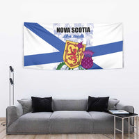 Canada Nova Scotia Province Tapestry One Defends and The Other Conquers