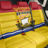 Canada New Brunswick Province Back Car Seat Cover Golden Lion Lymphad