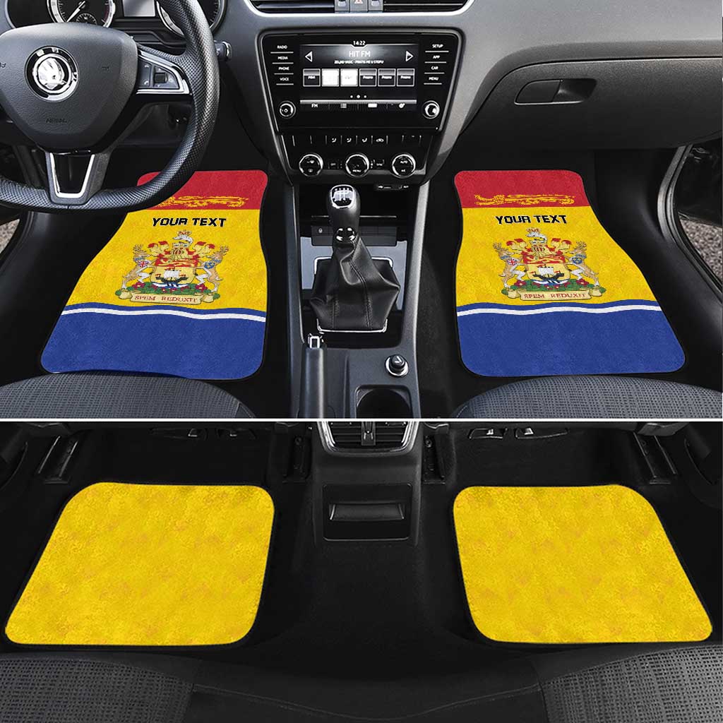 Canada New Brunswick Province Car Mats Golden Lion Lymphad