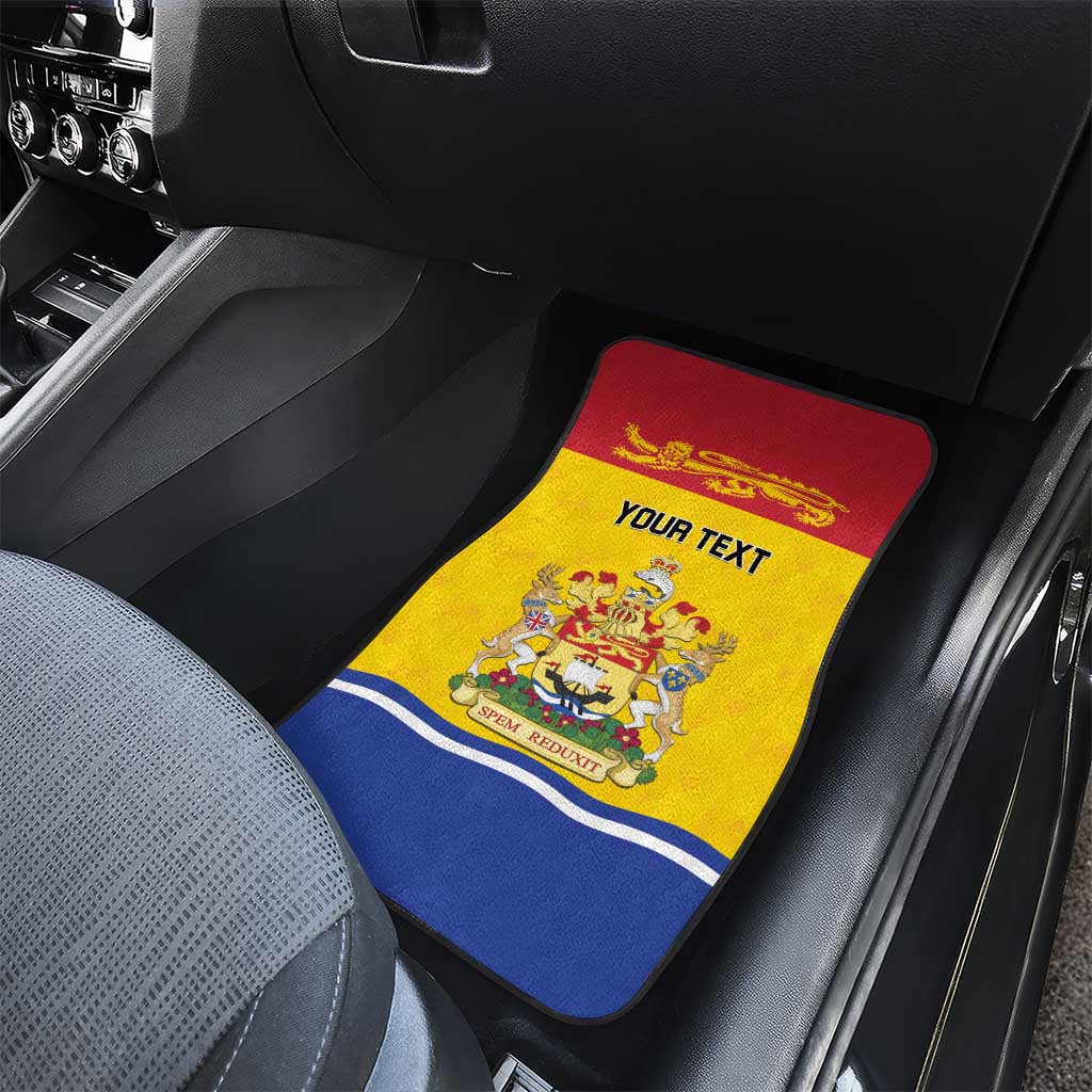 Canada New Brunswick Province Car Mats Golden Lion Lymphad
