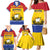 Personalized Canada New Brunswick Province Family Matching Mermaid Dress and Hawaiian Shirt Golden Lion Lymphad