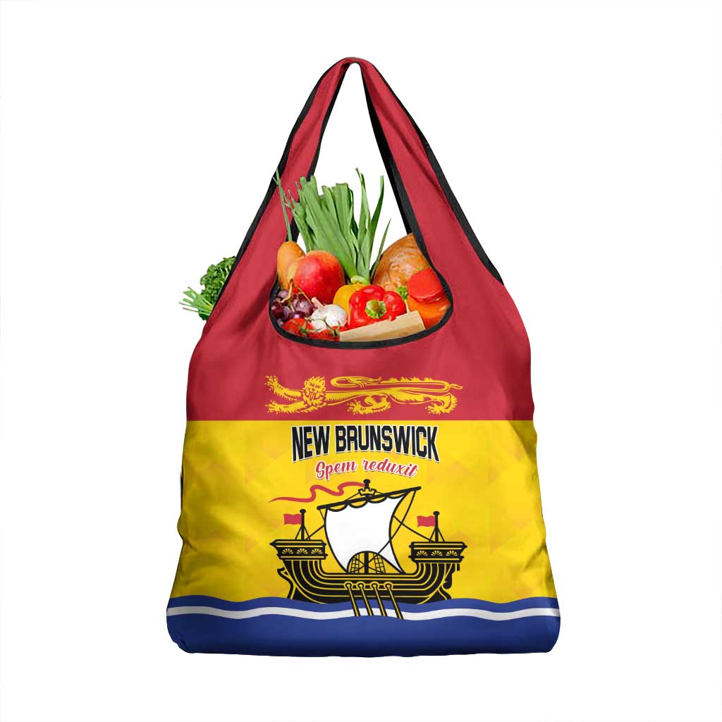 Canada New Brunswick Province Grocery Bag Golden Lion Lymphad