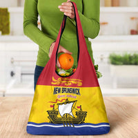 Canada New Brunswick Province Grocery Bag Golden Lion Lymphad