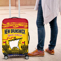 Canada New Brunswick Province Luggage Cover Golden Lion Lymphad
