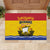 Canada New Brunswick Province Rubber Doormat Golden Lion Lymphad