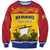 Personalized Canada New Brunswick Province Sweatshirt Golden Lion Lymphad