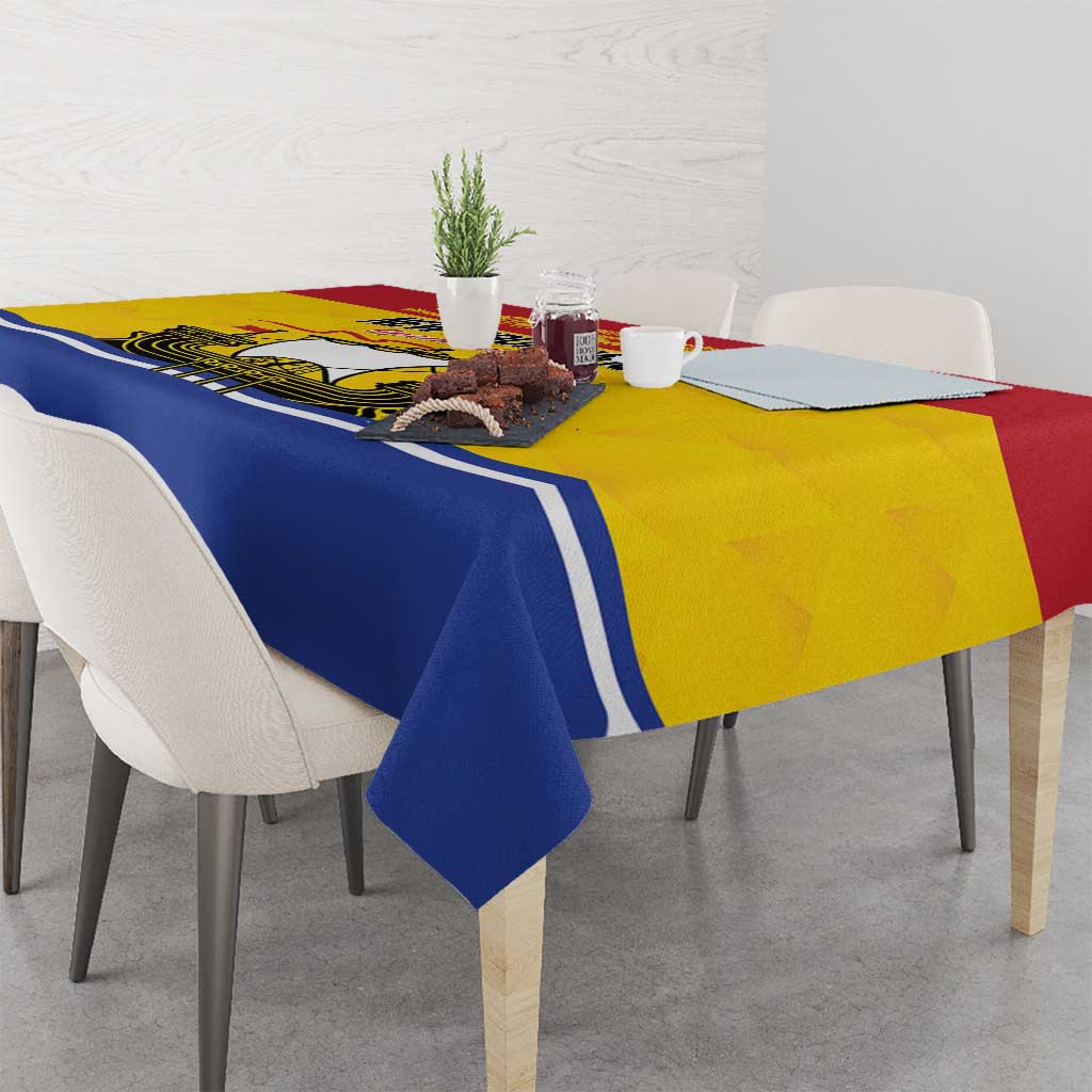 Canada New Brunswick Province Tablecloth Golden Lion Lymphad