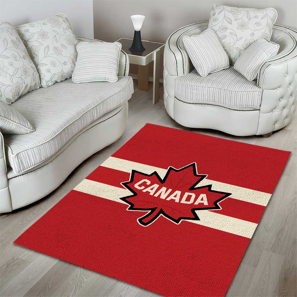Canada Hockey Area Rug Canada Team Go Champions