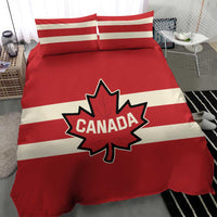 Canada Hockey Bedding Set Canada Team Go Champions