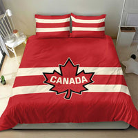 Canada Hockey Bedding Set Canada Team Go Champions