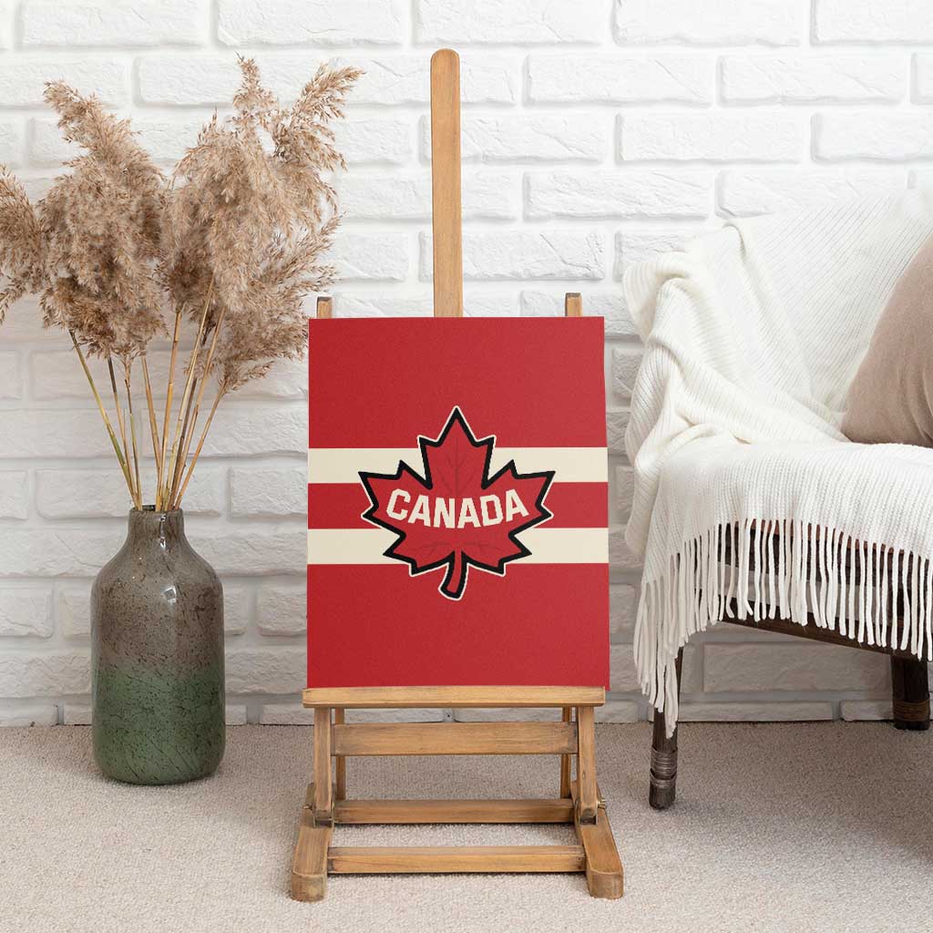 Canada Hockey Canvas Wall Art Canada Team Go Champions