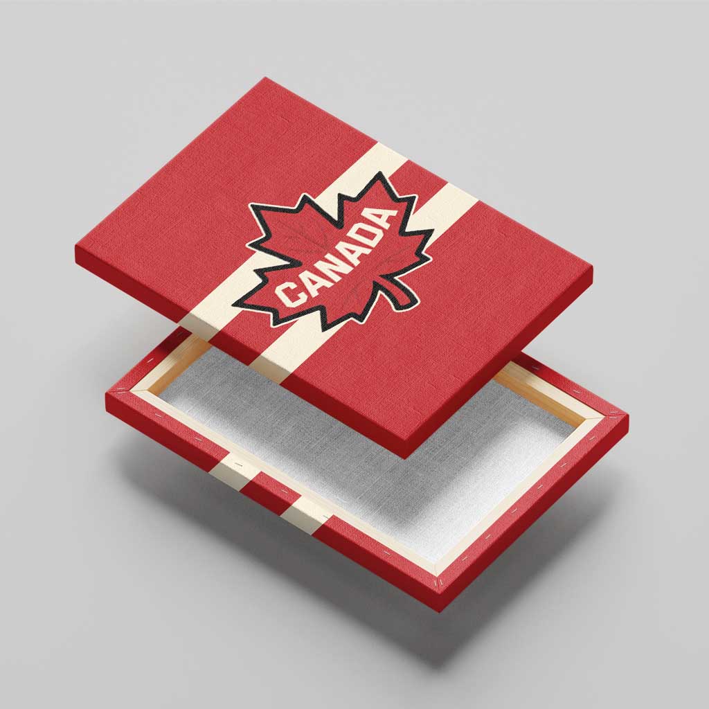 Canada Hockey Canvas Wall Art Canada Team Go Champions