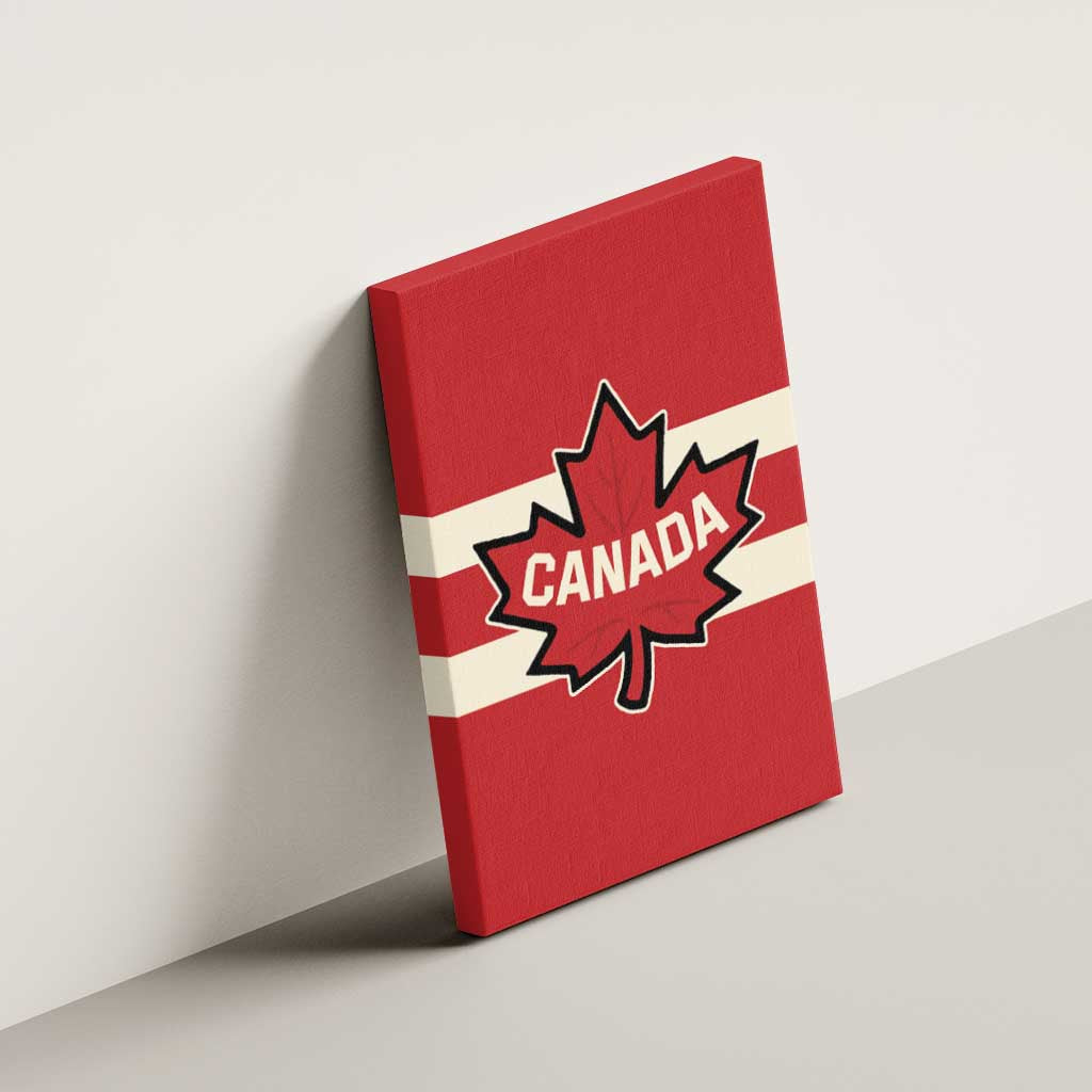Canada Hockey Canvas Wall Art Canada Team Go Champions